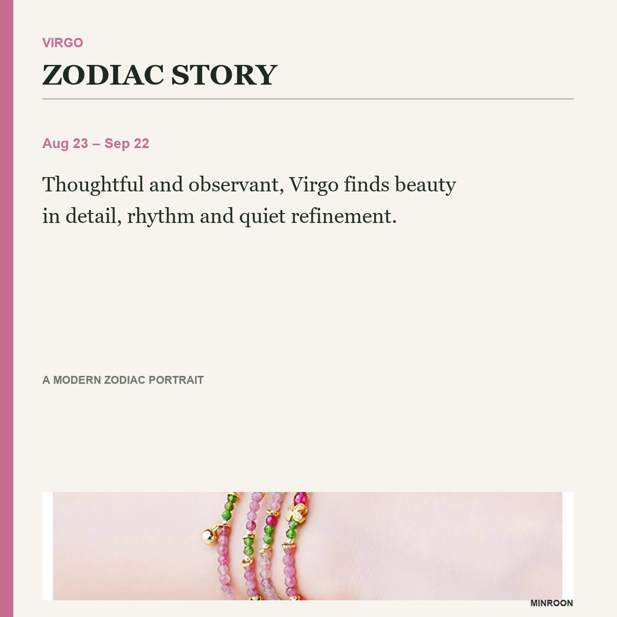 Virgo zodiac story