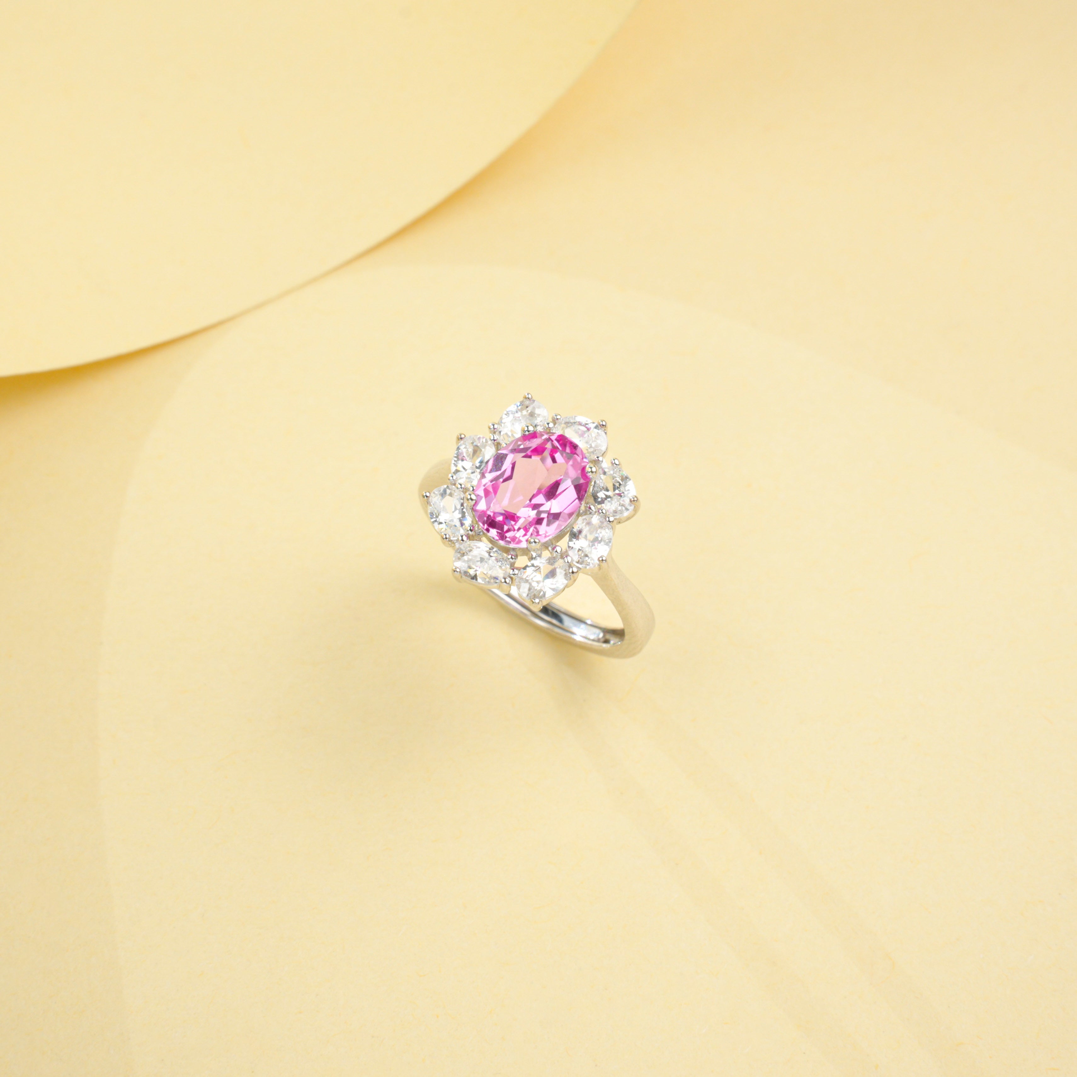 Padparadscha Ring