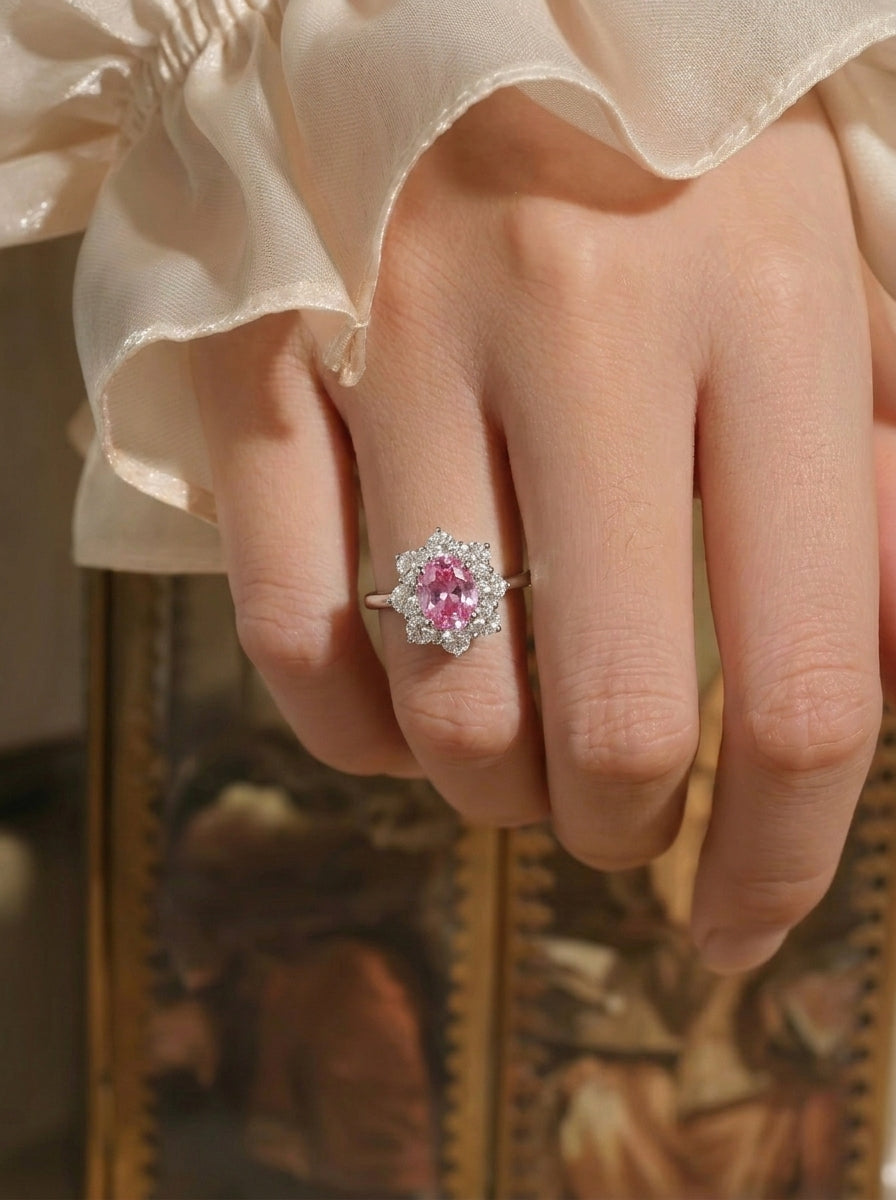Padparadscha Ring