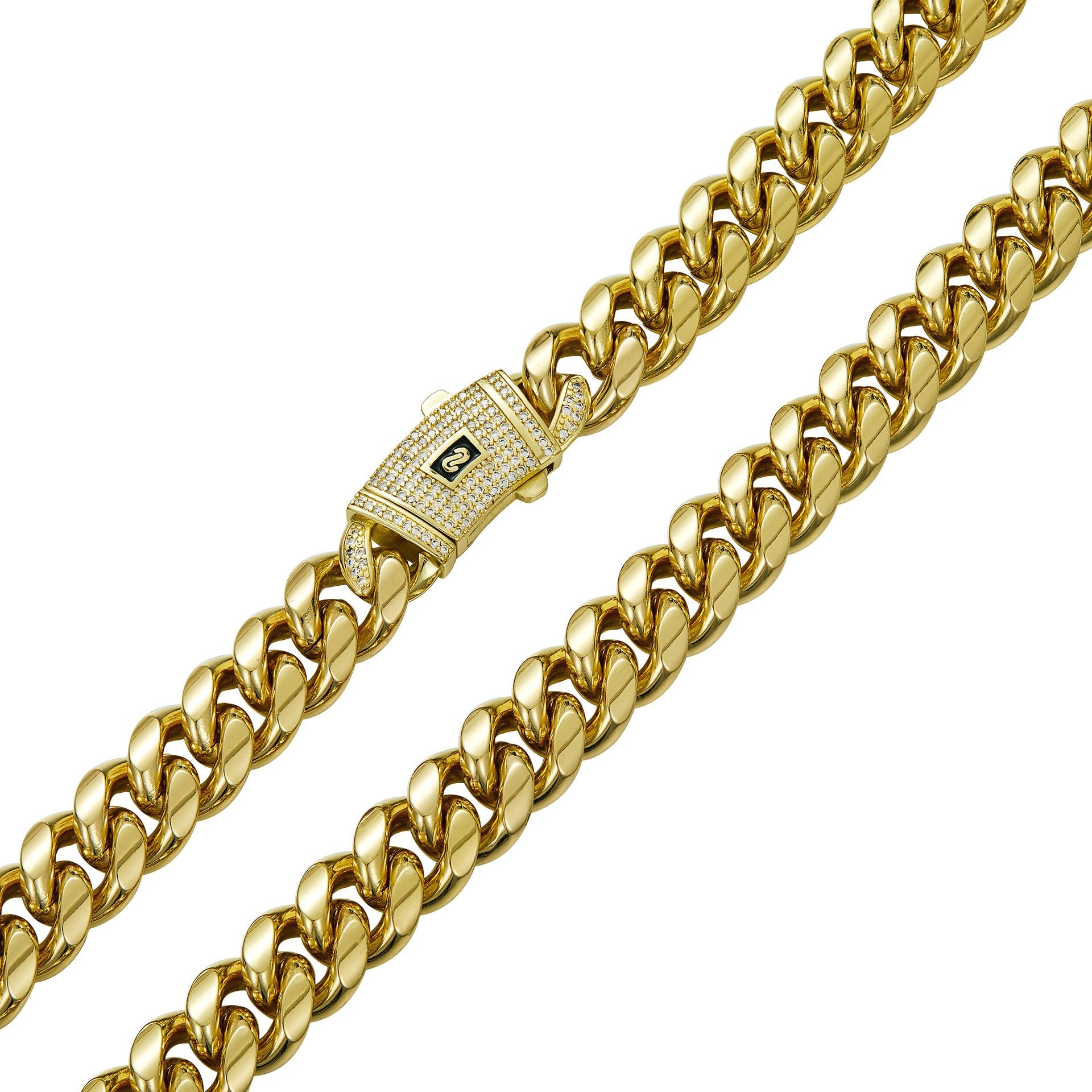 14K Gold, 6-20mm Cuban chain and bracelet set