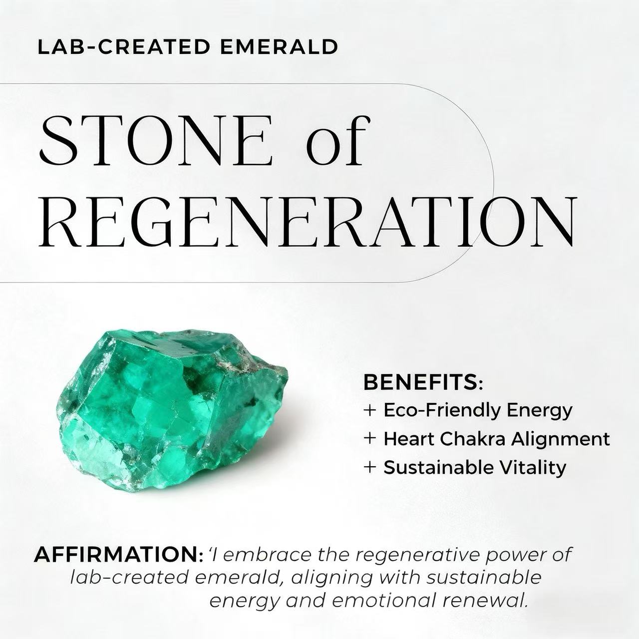 Lab-Grown Emerald - Dewy Emerald Diamond Heart Feather Charm Pendant