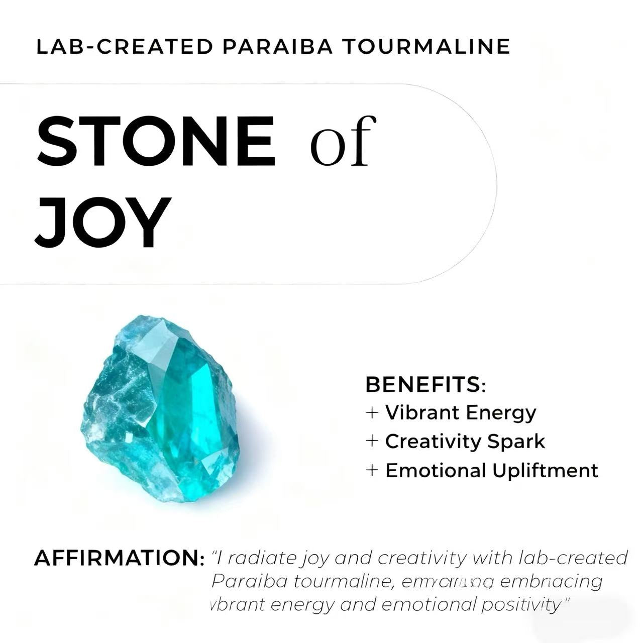 Lab-Grown Paraiba Tourmaline - Diamond Cluster Ocean Blue Fairy Trail Ring