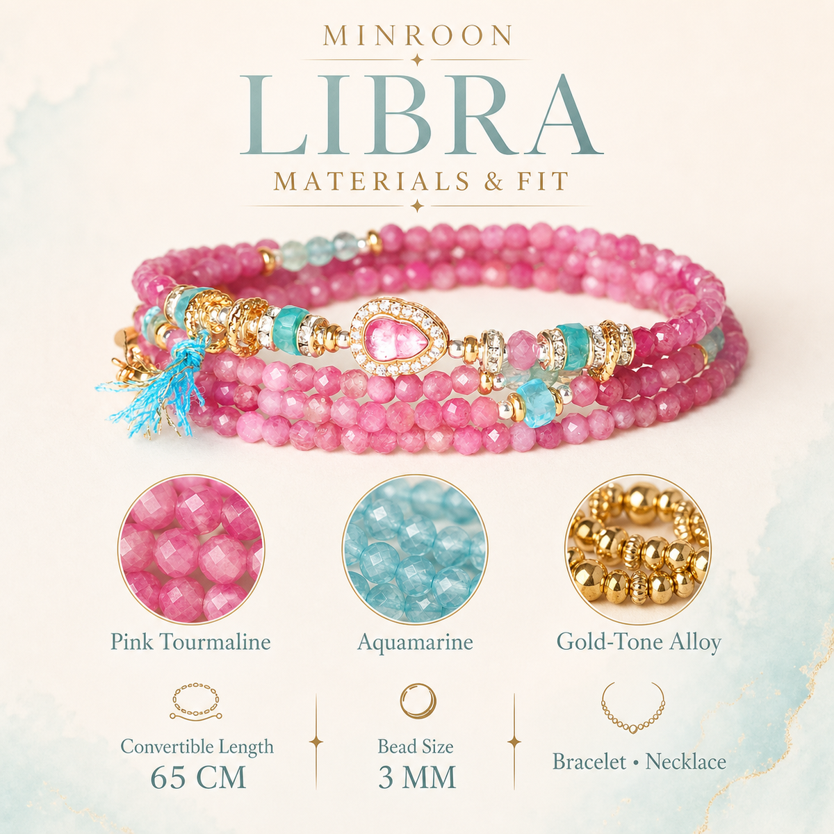 Libra bracelet materials and fit