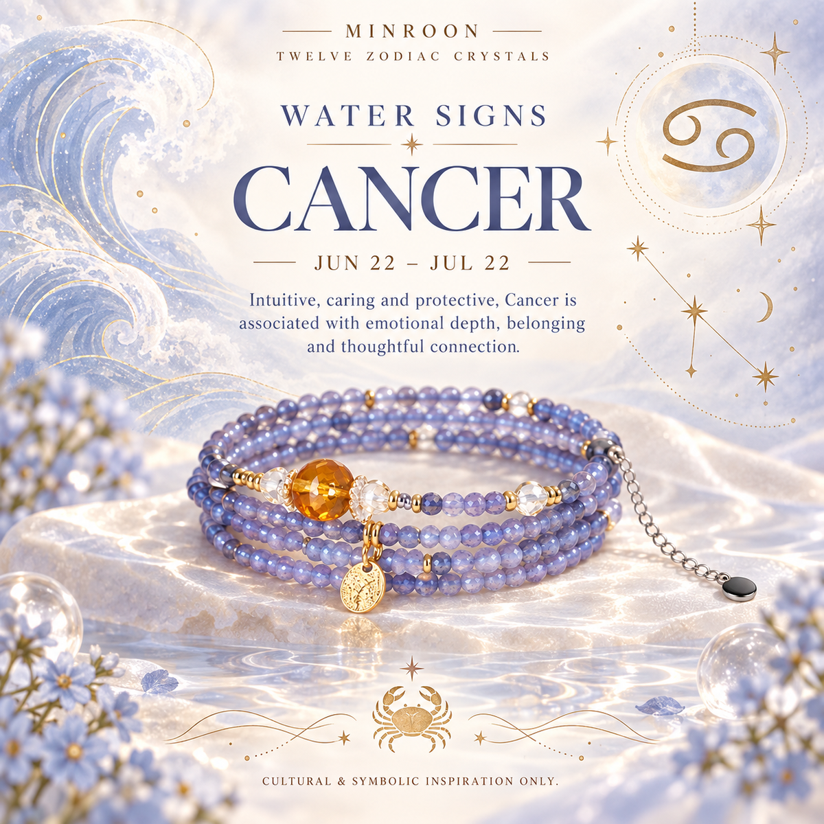 Water signs and Cancer zodiac story artwork