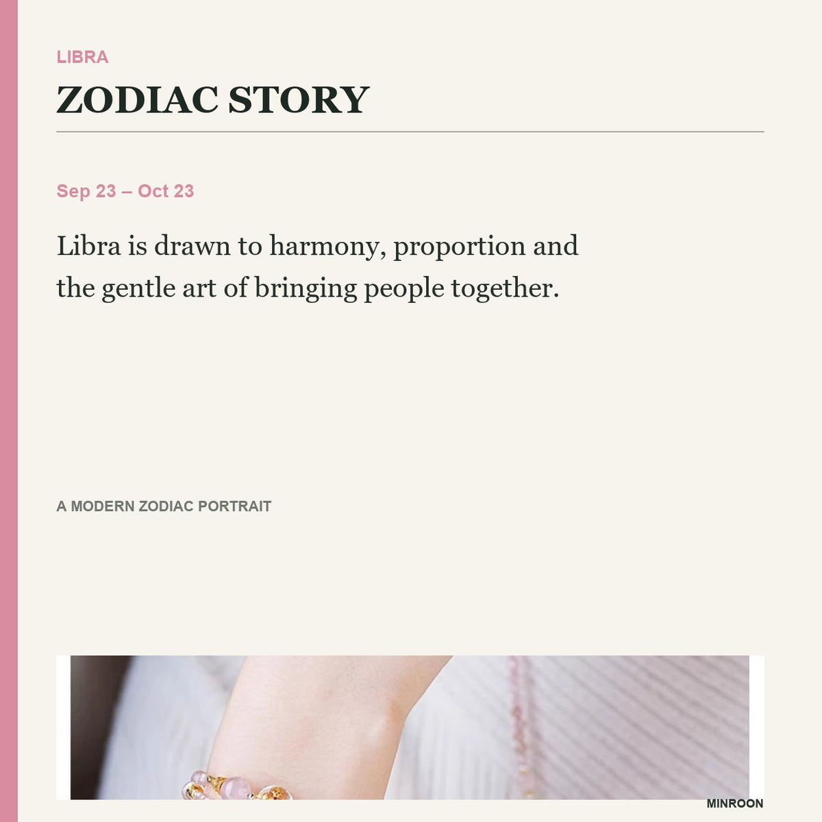 Libra zodiac story
