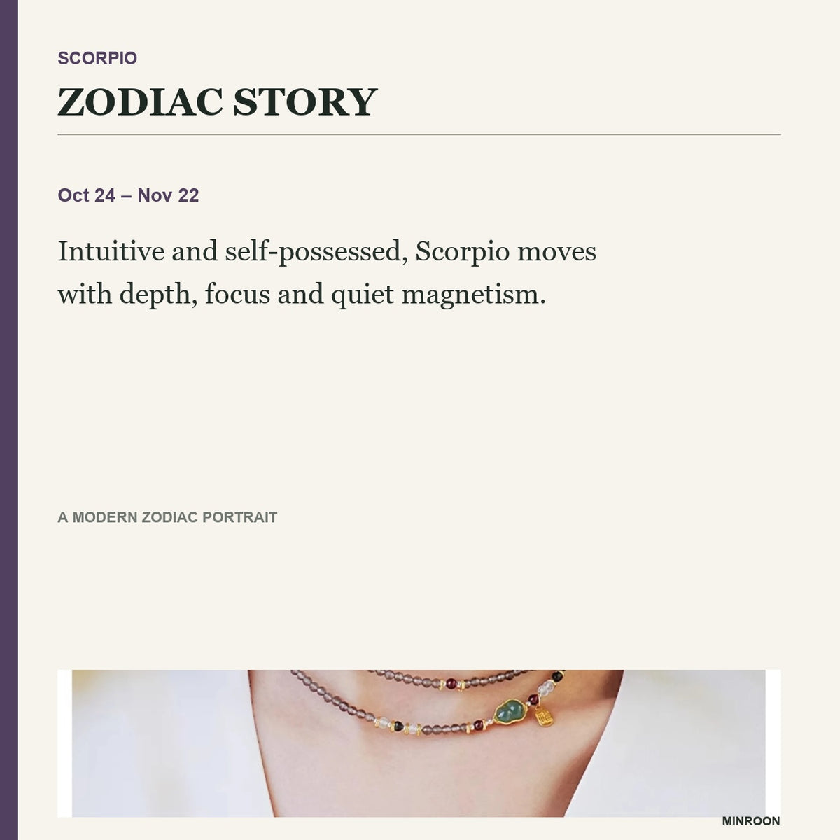 Scorpio zodiac story