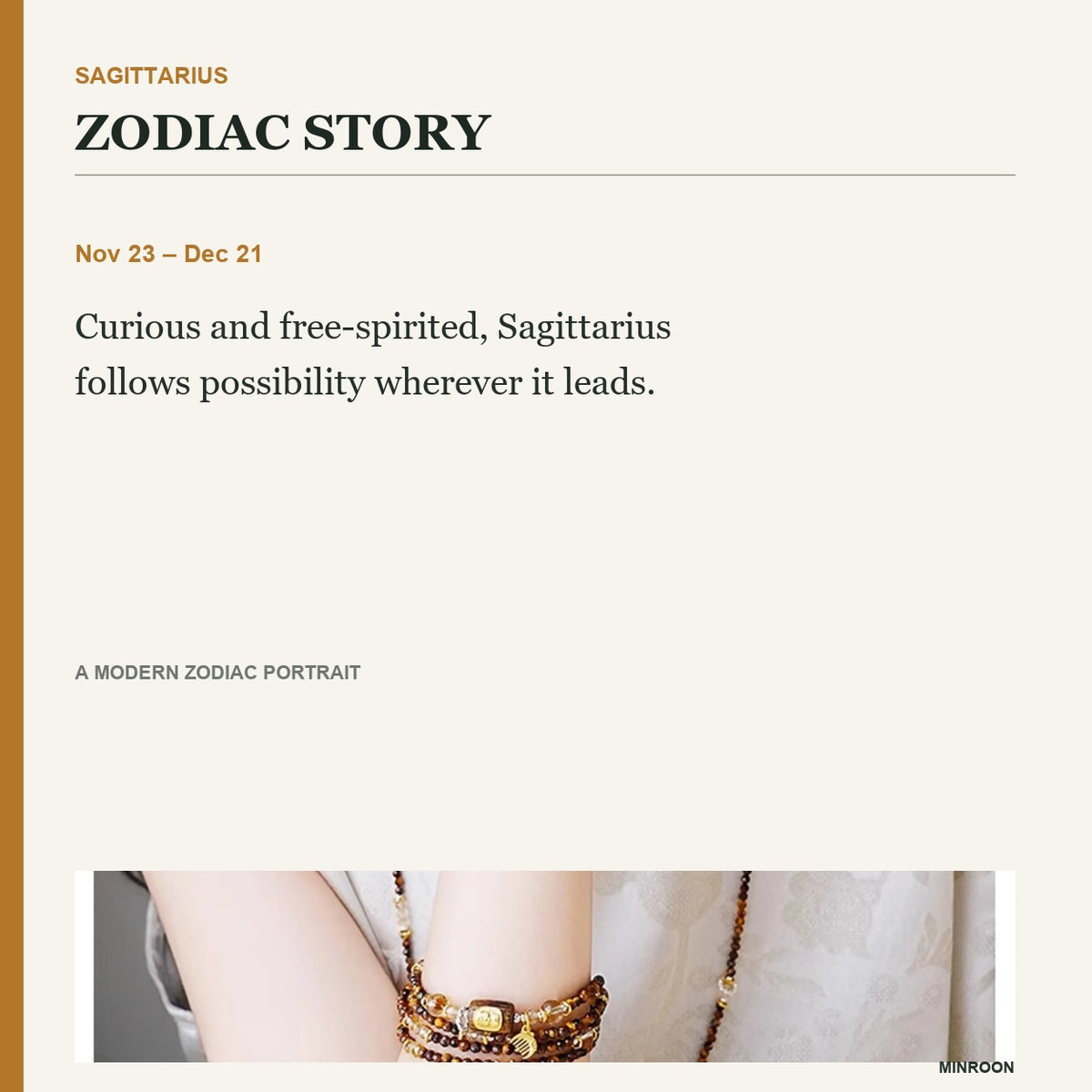 Sagittarius zodiac story