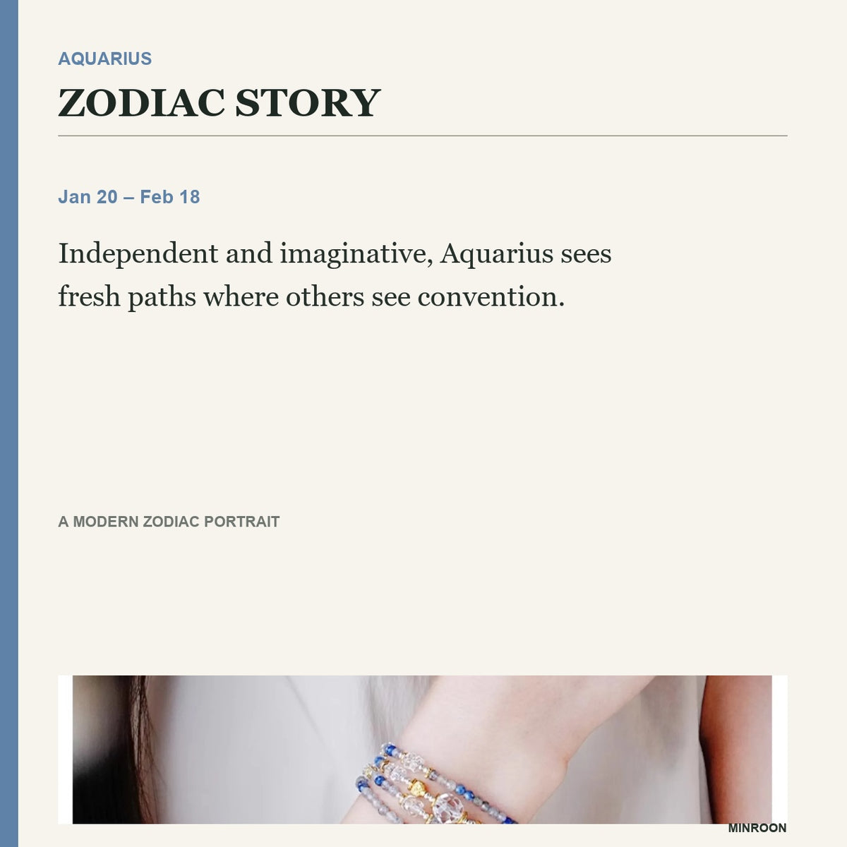 Aquarius zodiac story