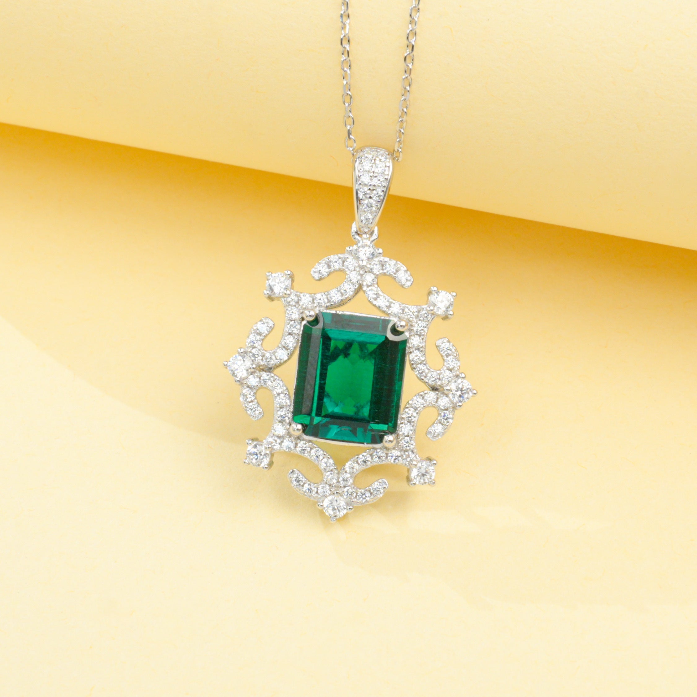 Cultivated Emeralds - Vintage Decorative Shape
