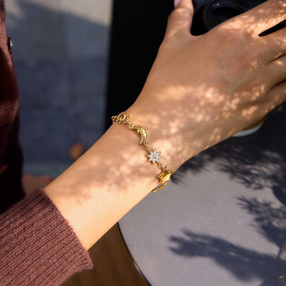 Celestial Harmony Bracelet - Eternal Guiding Light