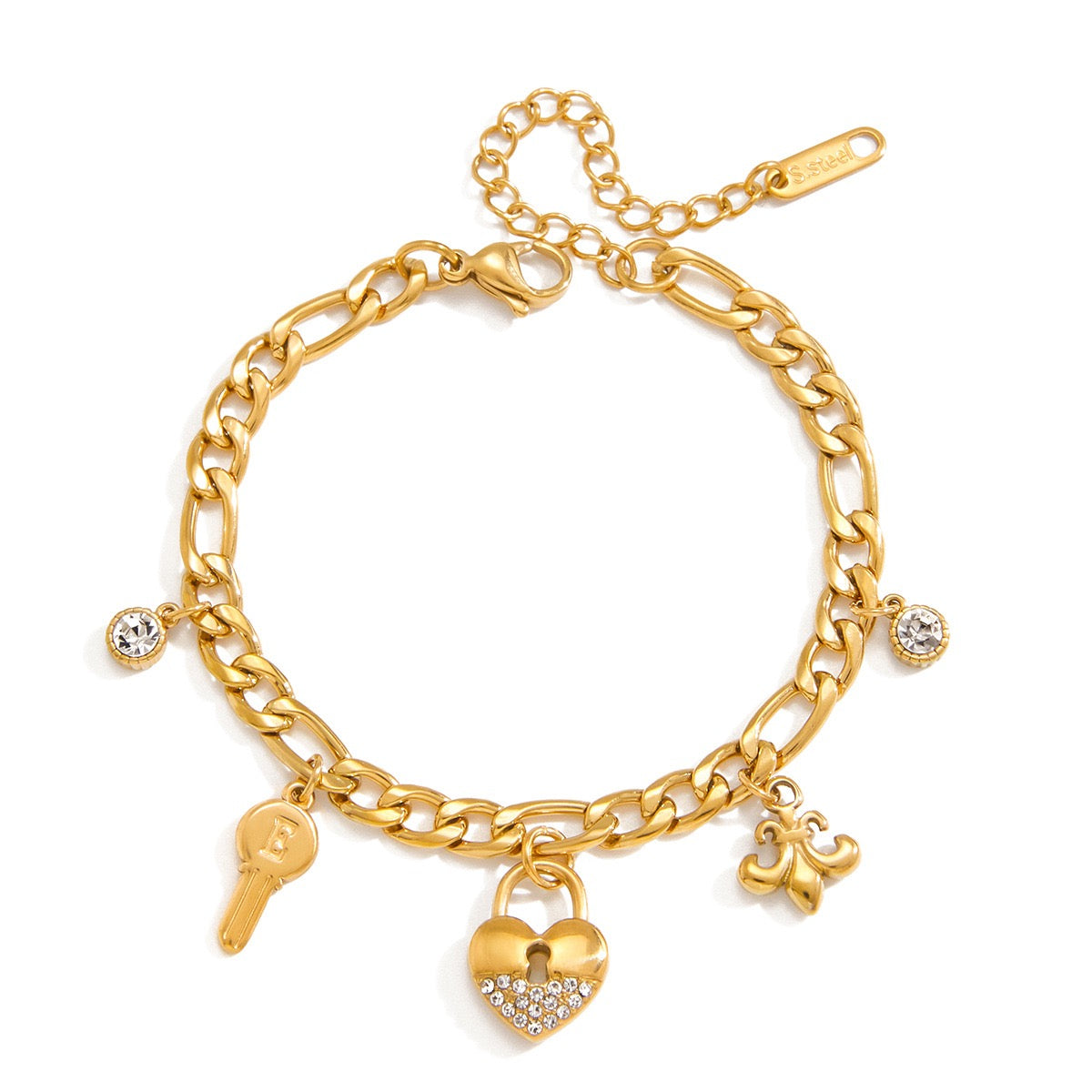 Soul Guardian Set - Celestial Lock & Key Talismans