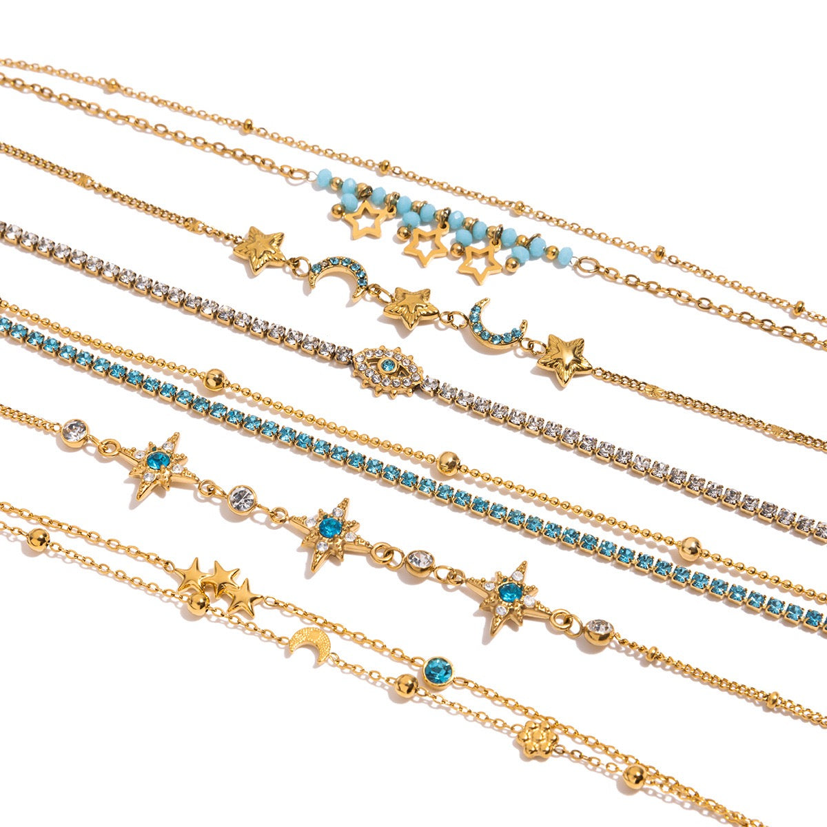 Blue Gem Talismans - Starlight Protector Set