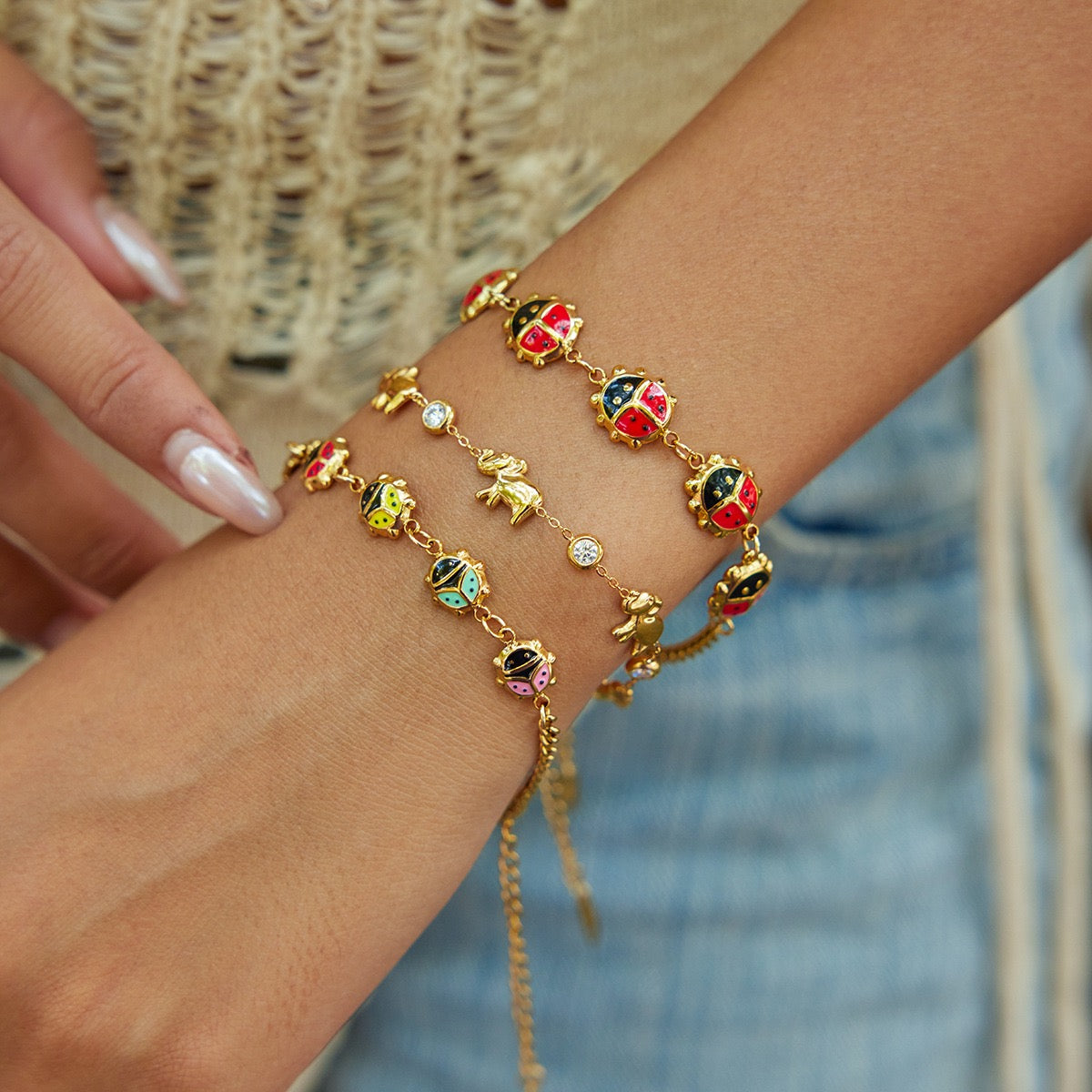 Nature's Guardian Bracelets - Luck & Wisdom