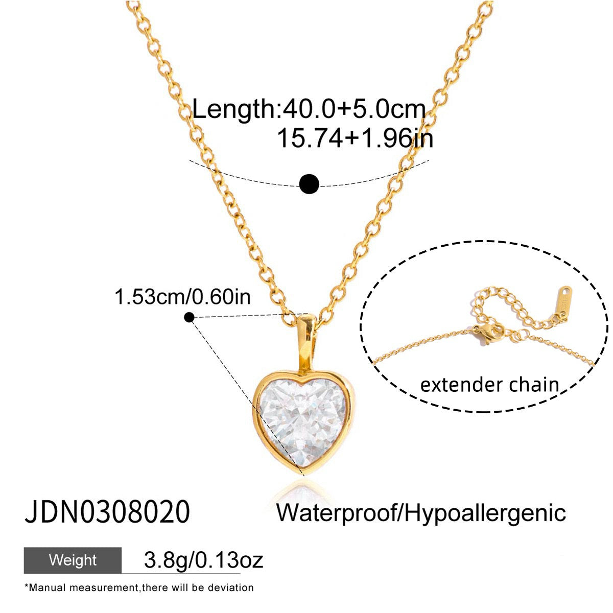 Vintage Heart Necklaces - Golden Romance