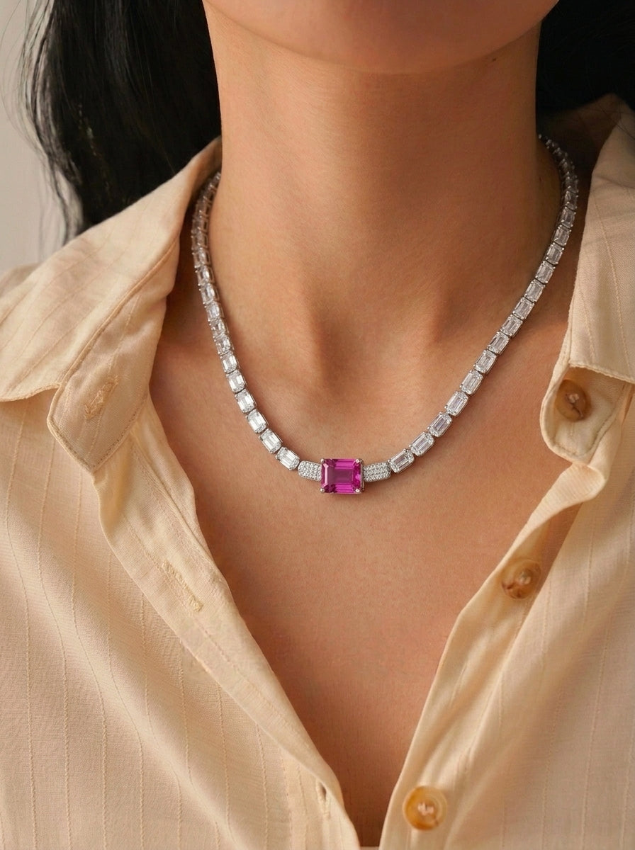 Pink Padparadscha Bracelet
