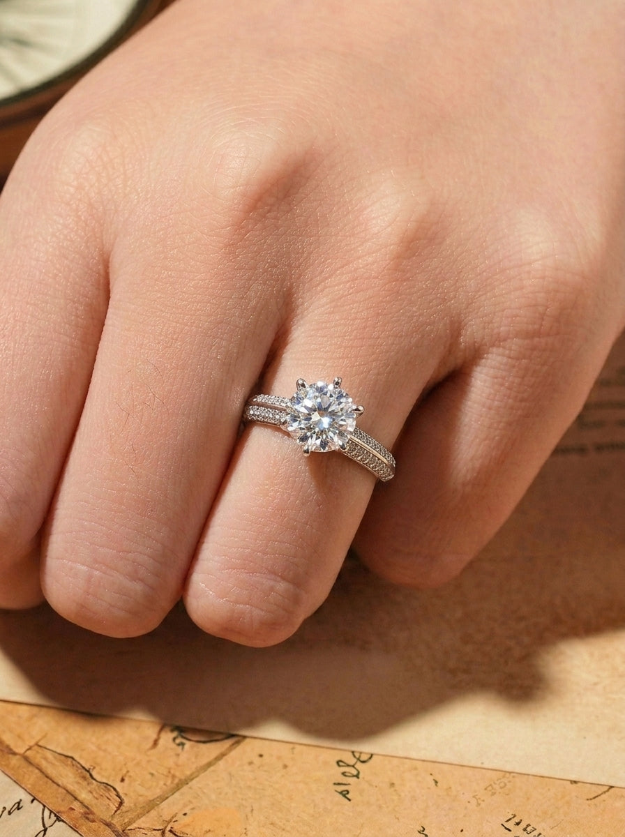Lab-grown diamond - ring