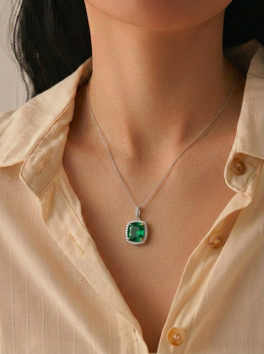 Cultivating Emeralds - Cushion Shape