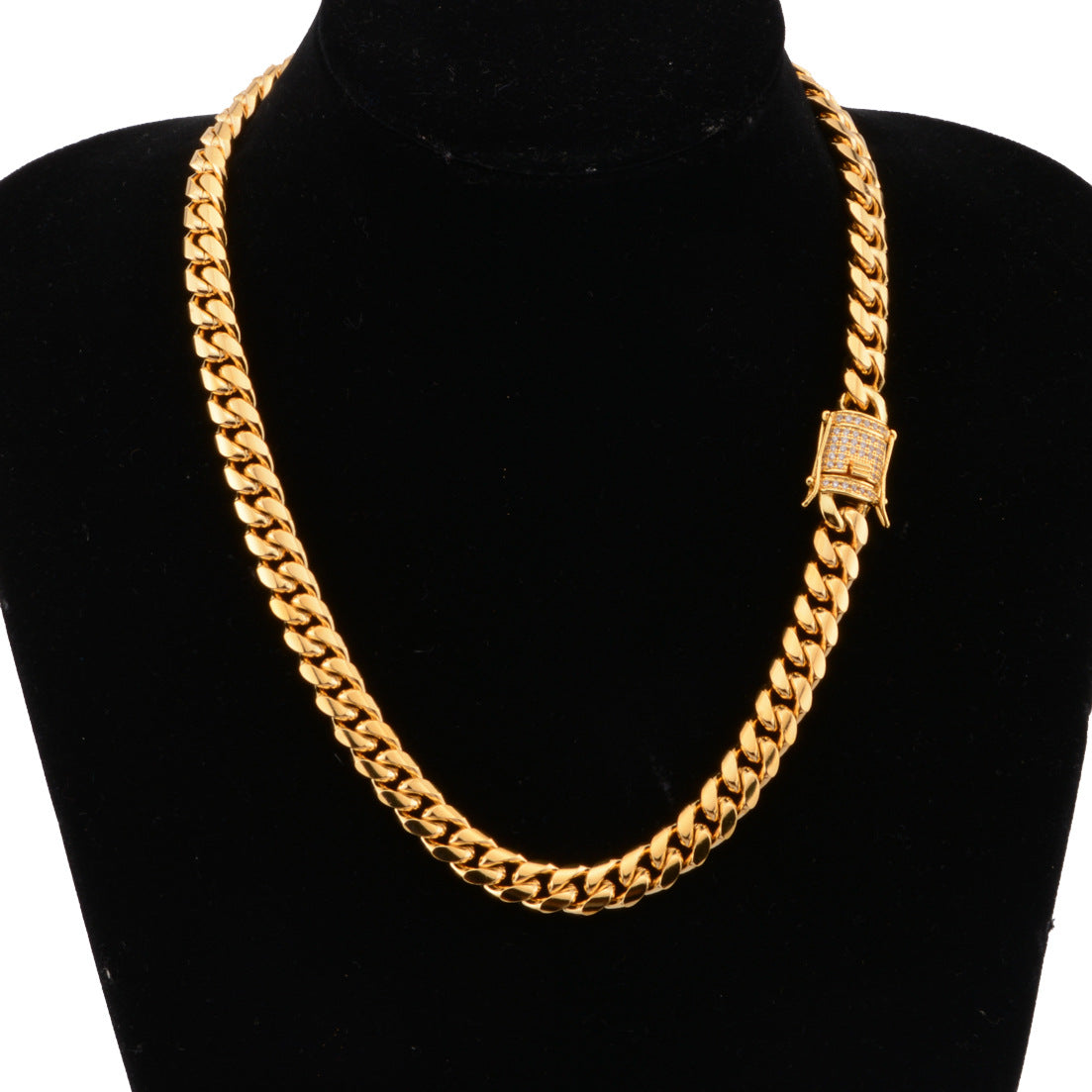 14K Gold, 6-18mm Cuban chain and bracelet set