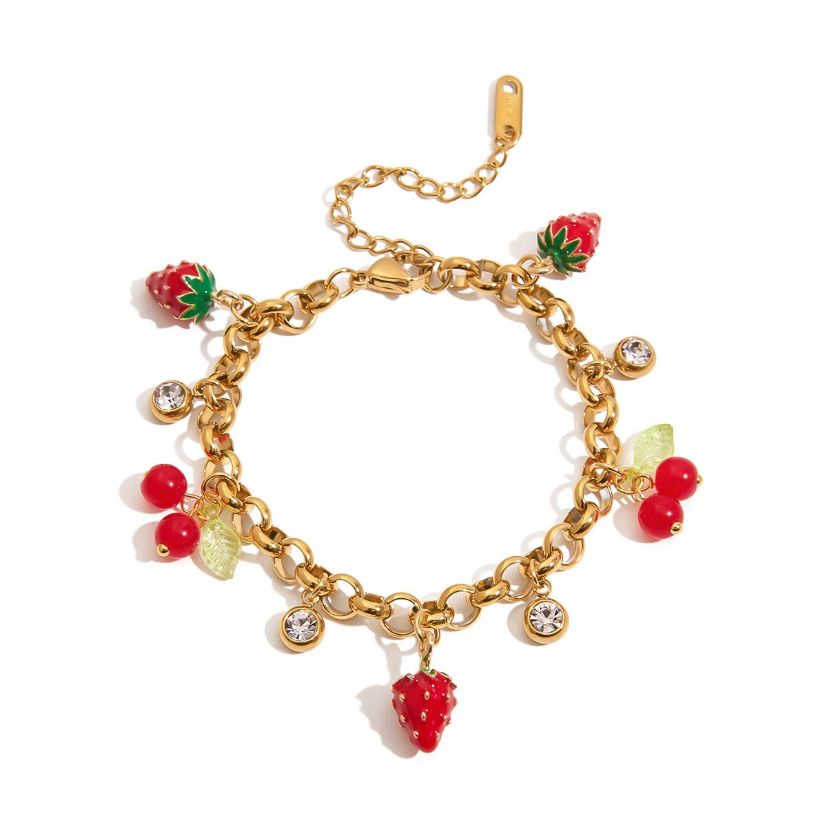 Guided Light Bracelet - Gold Heart