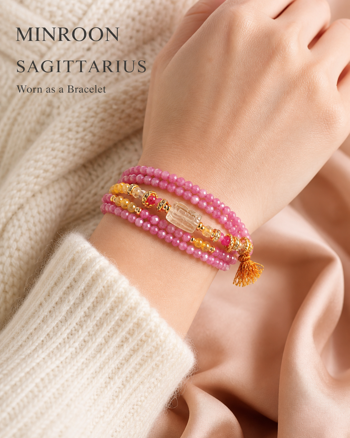 Sagittarius bracelet wrist styling