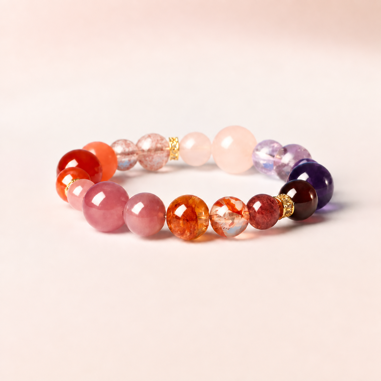 Fire Element Crystal Bracelet