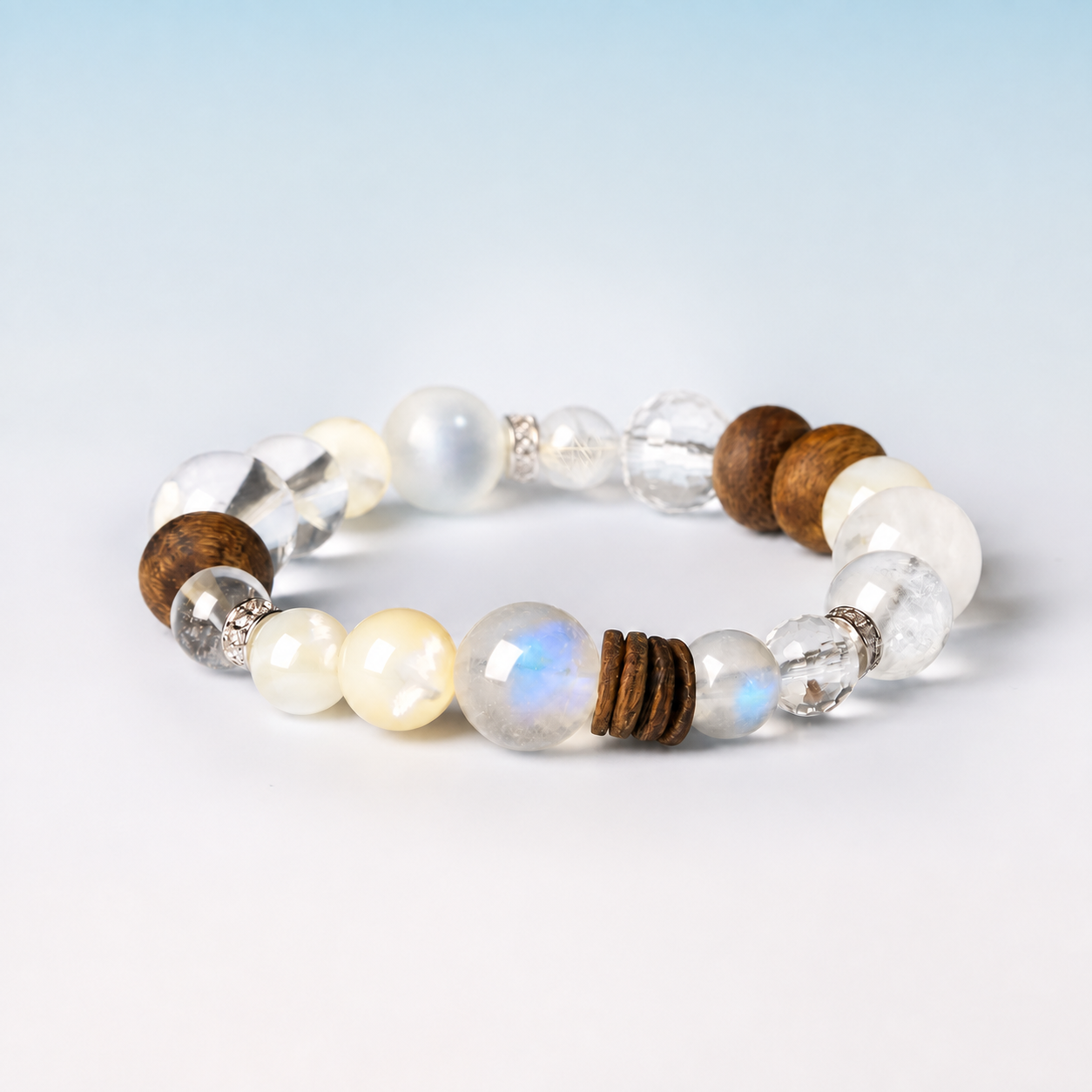 Metal Element Crystal Bracelet